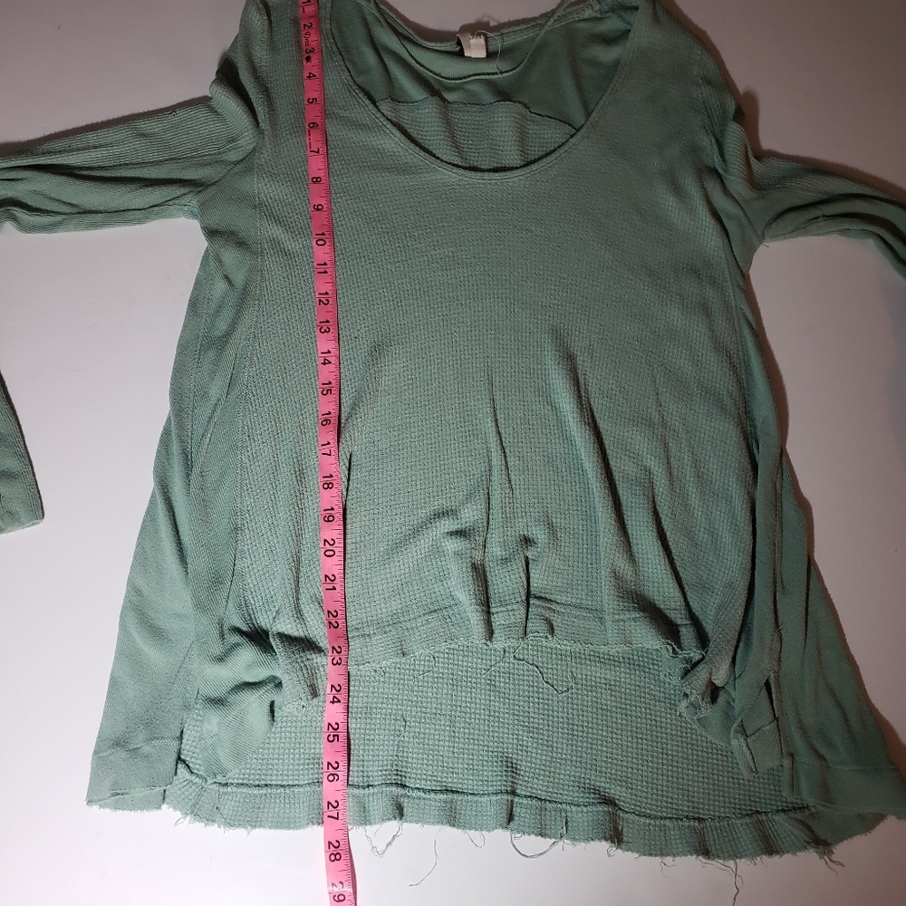We The Free Malibu Thermal Oversized Shirt small - Picture 8 of 8